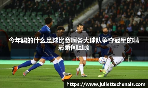 今年踢的什么足球比赛啊各大球队争夺冠军的精彩瞬间回顾