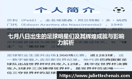 七月八日出生的足球明星们及其辉煌成就与影响力解析